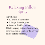 Relaxing Pillow Spray