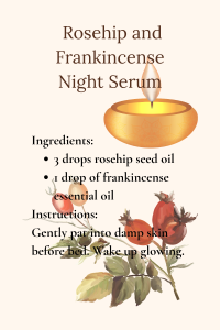 Rosehip and Frankincense Night Serum